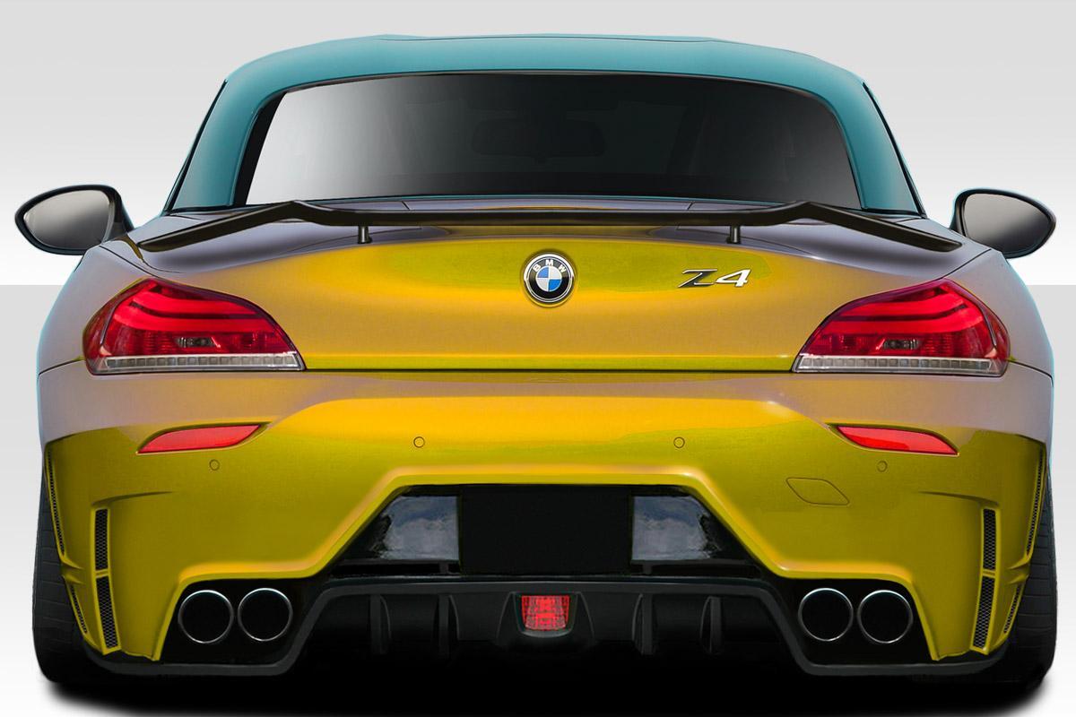 2009-2016 BMW Z4 E89 TKR Rear Wing Spoiler, Fiberglass - view 1