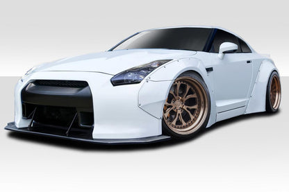 2009-2016 Nissan GT-R R35 LBW Kit, Fiberglass - view 1