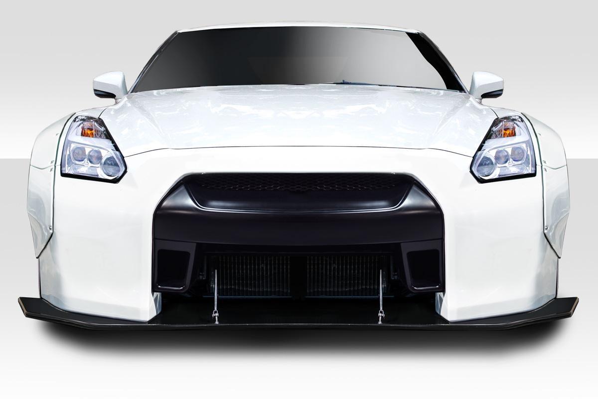 2009-2016 Nissan GT-R R35 LBW Kit, Fiberglass - view 2