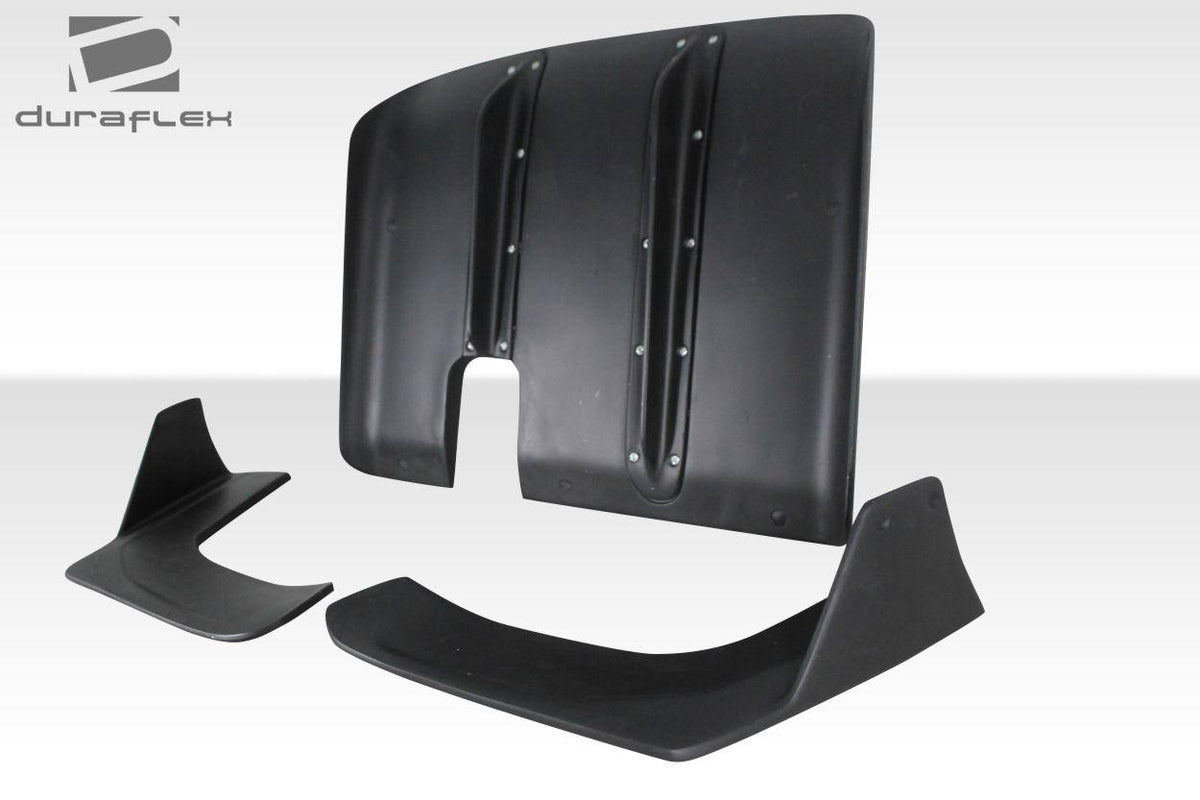 2009-2016 Nissan GT-R R35 LBW Rear Diffuser / Splitters, Fiberglass - view 4