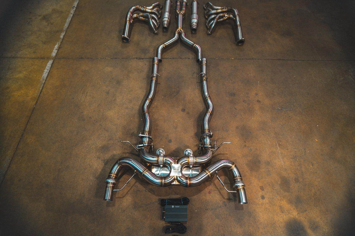 2009-2018 Aston Martin DBS V12 Valved Sport Exhaust System