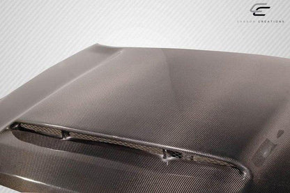 2009-2018 Dodge Ram 1500 Demon Look Hood, Carbon Fiber - view 5