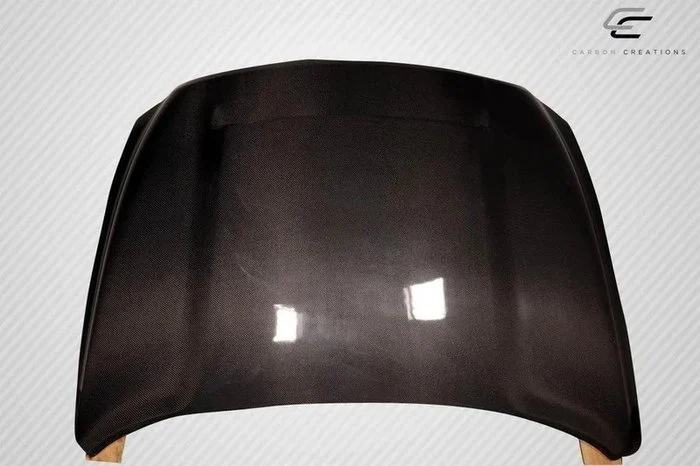 2009-2018 Dodge Ram 1500 Demon Look Hood, Carbon Fiber - view 6
