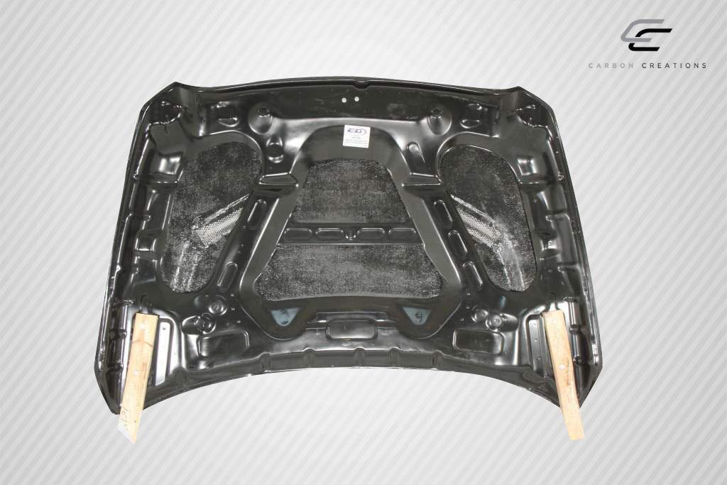 2009-2018 Dodge Ram 1500 MP-R Hood, Carbon Fiber - view 3