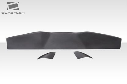 2009-2018 Dodge Ram 1500 XT Wave Rear Wing Spoiler, Fiberglass - view 6