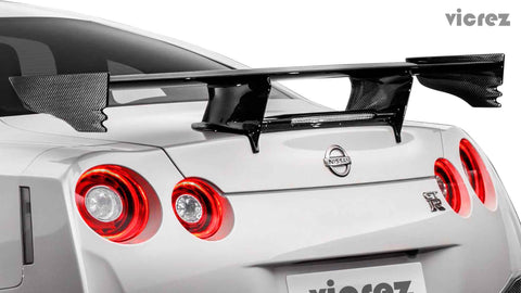 2009-2019 Nissan GTR R35 Carbon Fiber Rear Spoiler Nismo Style