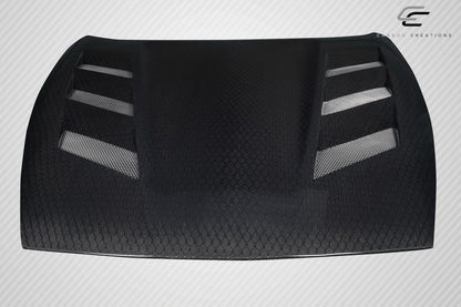 2009-2020 Nissan 370Z Z34 Geo6ix AM-S Hood, Carbon Fiber - view 2