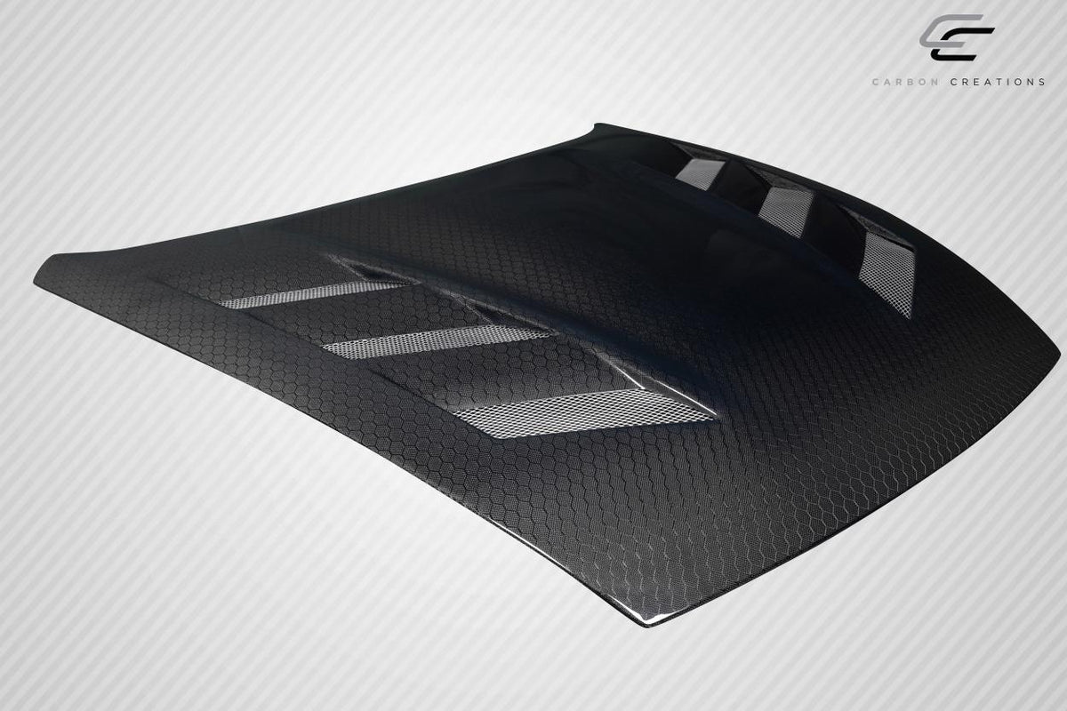 2009-2020 Nissan 370Z Z34 Geo6ix AM-S Hood, Carbon Fiber - view 4