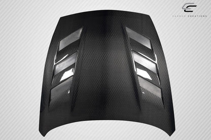 2009-2020 Nissan 370Z Z34 Geo6ix AM-S Hood, Carbon Fiber - view 5