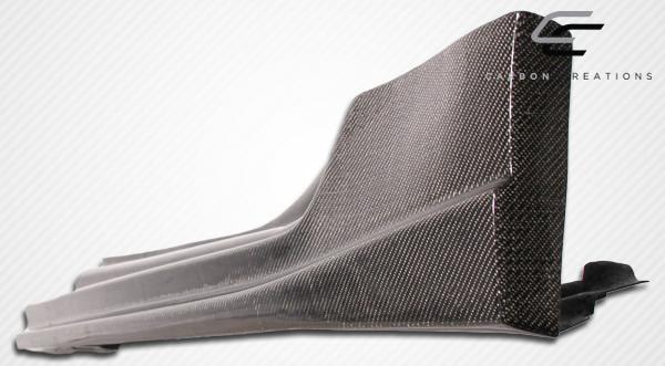 2009-2020 Nissan 370Z Z34 N-1 Side Skirts Rocker Panels, Carbon Fiber - view 4