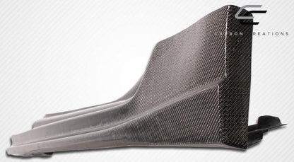 2009-2020 Nissan 370Z Z34 N-1 Side Skirts Rocker Panels, Carbon Fiber - view 4