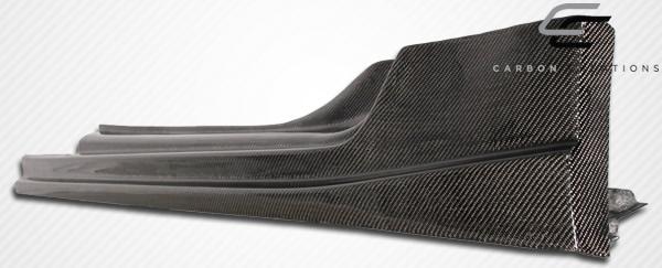 2009-2020 Nissan 370Z Z34 N-1 Side Skirts Rocker Panels, Carbon Fiber - view 5