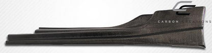 2009-2020 Nissan 370Z Z34 N-1 Side Skirts Rocker Panels, Carbon Fiber - view 6