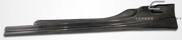 2009-2020 Nissan 370Z Z34 N-1 Side Skirts Rocker Panels, Carbon Fiber - view 7