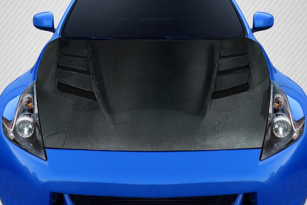2009-2020 Nissan 370Z Z34 R Concept Hood, Carbon Fiber - view 1
