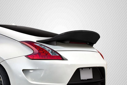 2009-2020 Nissan 370Z Z34 Coupe Tornado Rear Wing Spoiler, Carbon - view 1