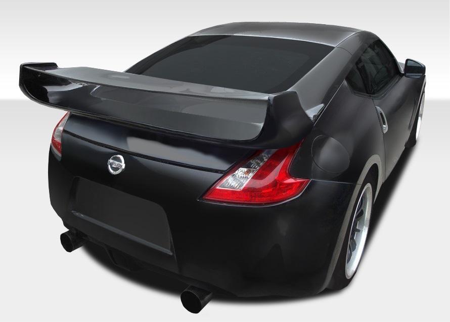 2009-2020 Nissan 370Z Z34 Coupe Vader 3 Rear Wing Trunk Lid Spoiler - view 1