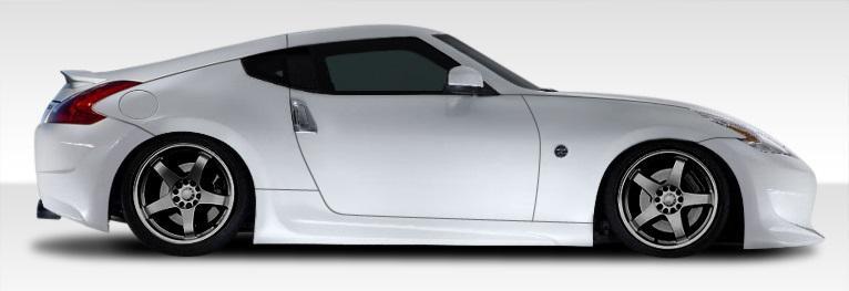 2009-2020 Nissan 370Z Z34 AM-S GT Side Skirts Rocker Panels - view 1