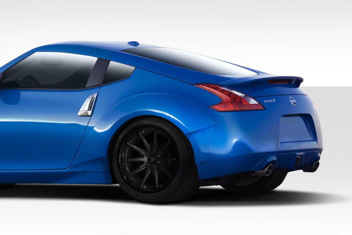 2009-2020 Nissan 370Z Z34 Circuit Fender Flares Kit, Fiberglass - view 3