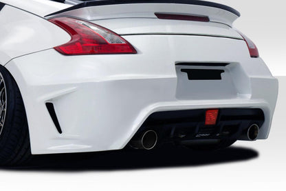 2009-2020 Nissan 370Z Z34 Motion Wave Rear Bumper Cover, Fiberglass - view 2