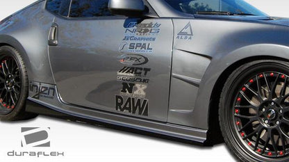 2009-2020 Nissan 370Z Z34 N-1 Side Skirts Rocker Panels, Fiberglass - view 3