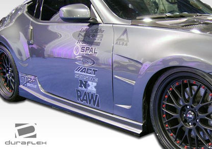 2009-2020 Nissan 370Z Z34 N-1 Side Skirts Rocker Panels, Fiberglass - view 8