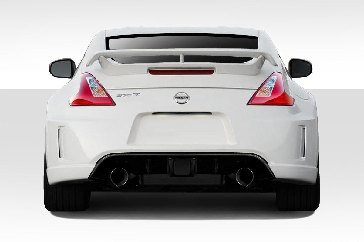 2009-2020 Nissan 370Z Z34 N-4 Rear Bumper Cover, Fiberglass - view 1