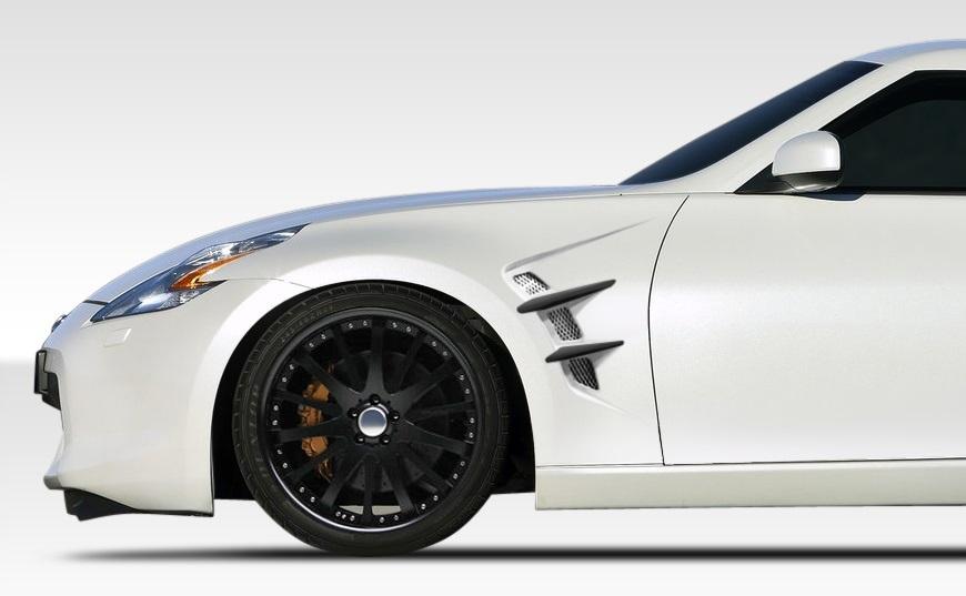 2009-2020 Nissan 370Z Z34 W-1 Fenders, Fiberglass - view 1