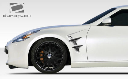 2009-2020 Nissan 370Z Z34 W-1 Fenders, Fiberglass - view 2