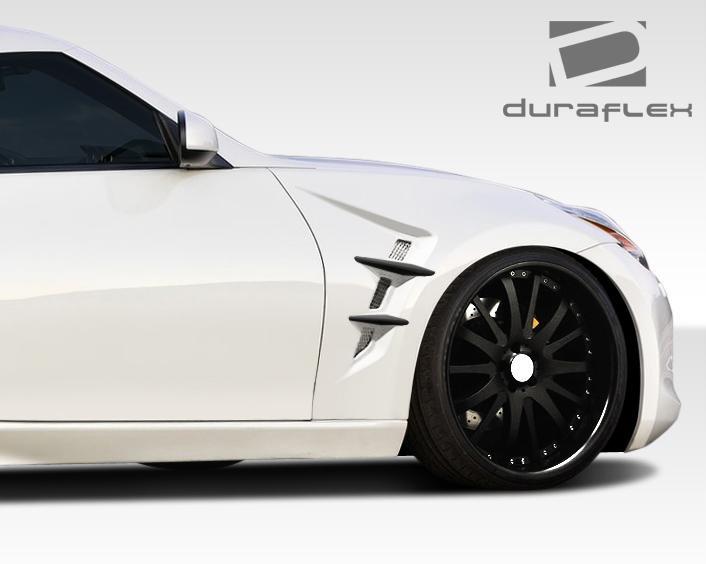 2009-2020 Nissan 370Z Z34 W-1 Fenders, Fiberglass - view 3