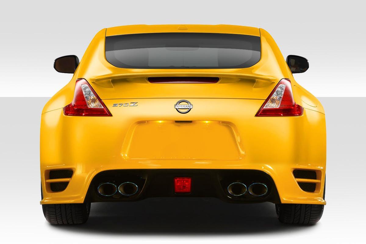 2009-2020 Nissan 370Z Z34 Z1 Extreme Rear Bumper, Fiberglass - view 1