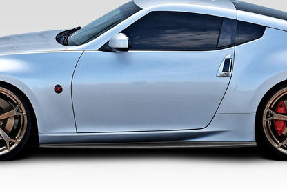 2009-2020 Nissan 370Z Z34 Zenith Side Skirt Rocker Panels, Fiberglass - view 1
