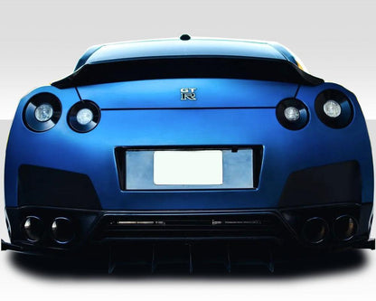 2009-2021 Nissan GT-R R35 Duckbill Rear Wing Spoiler, Carbon Fiber - view 1