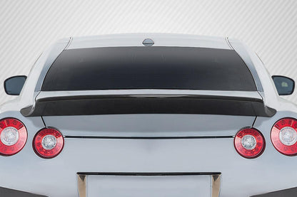 2009-2021 Nissan GT-R R35 Duckbill Rear Wing Spoiler, Carbon Fiber - view 4