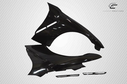 2009-2021 Nissan GT-R R35 OEM Look Fenders, Carbon Fiber - view 3
