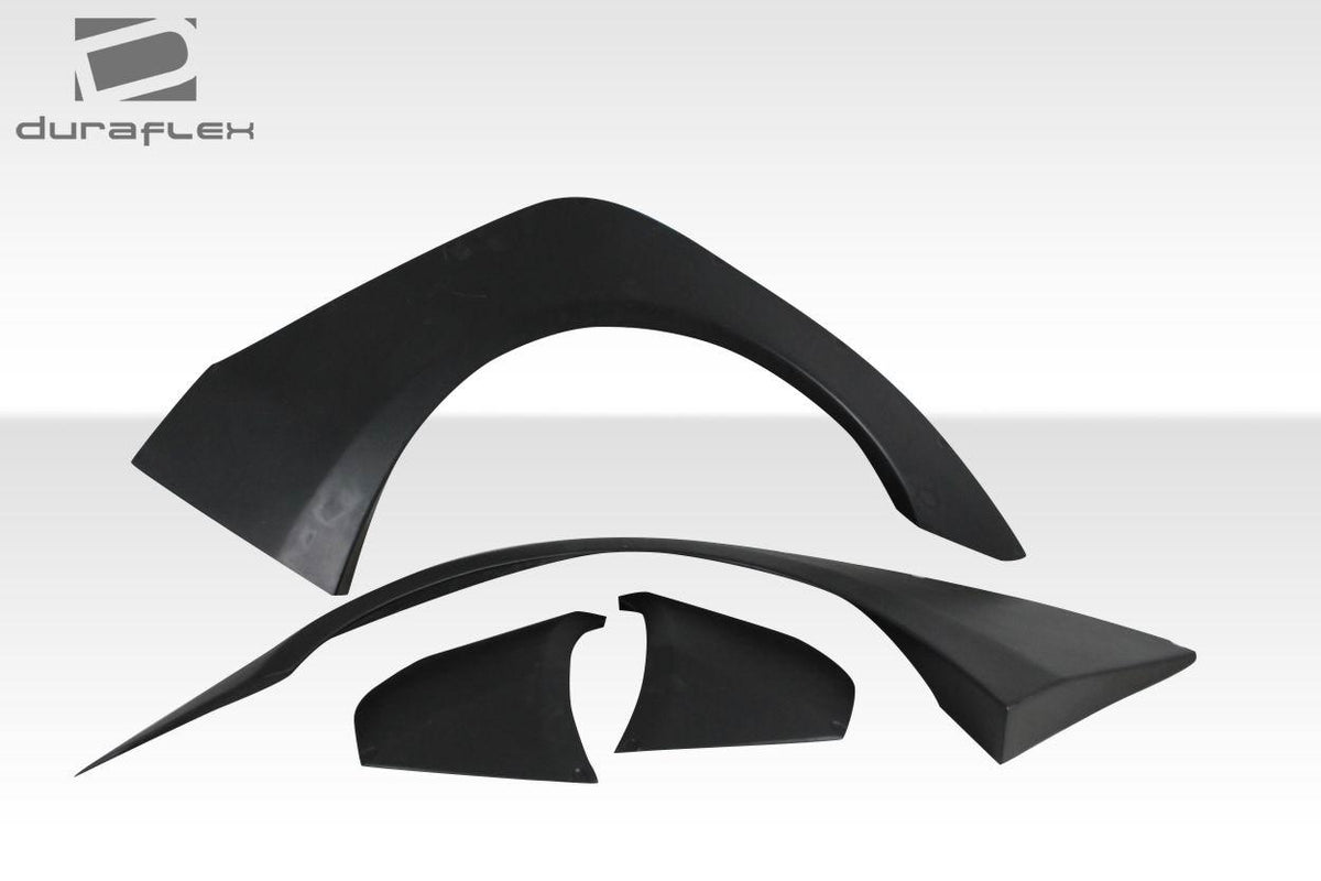 2009-2021 Nissan GT-R R35 LBW Front Fender Flares, Fiberglass - view 3