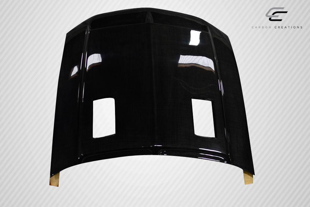 2010-2012 Ford Mustang GT500 Hood, Carbon Fiber - view 3