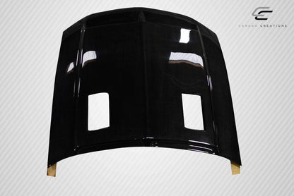 2010-2012 Ford Mustang GT500 Hood, Carbon Fiber - view 3