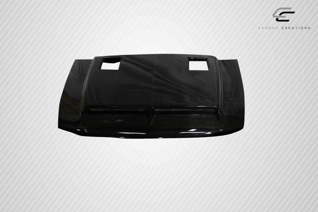 2010-2012 Ford Mustang GT500 Hood, Carbon Fiber - view 8