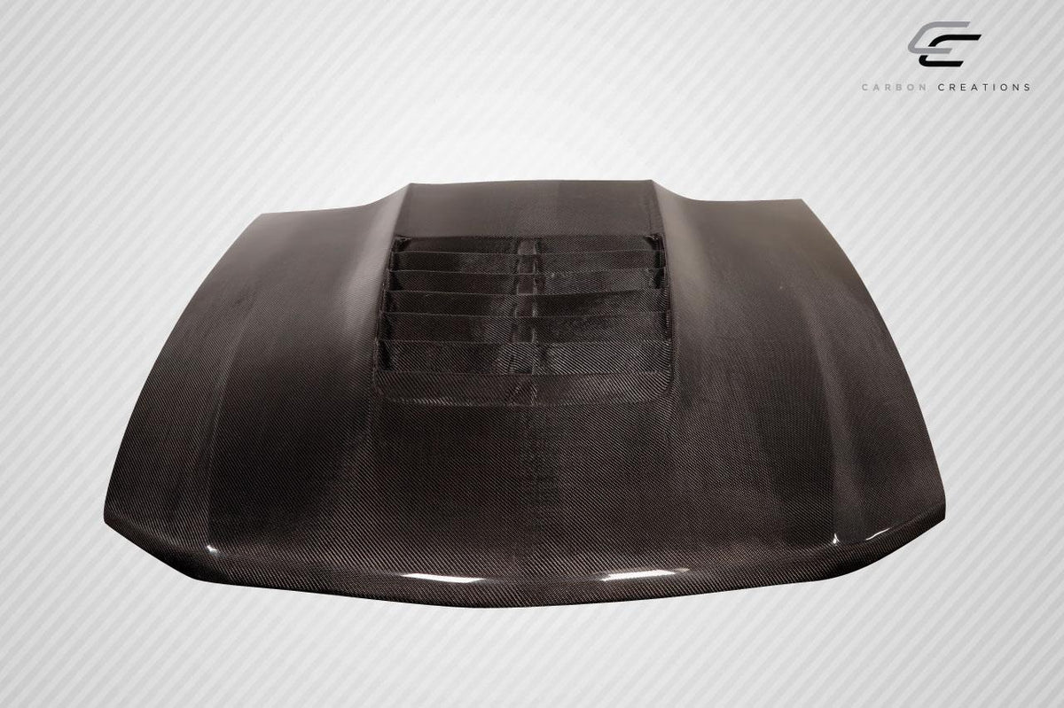 2010-2012 Ford Mustang GT500 V2 Hood - 1 piece, Carbon Fiber - view 2