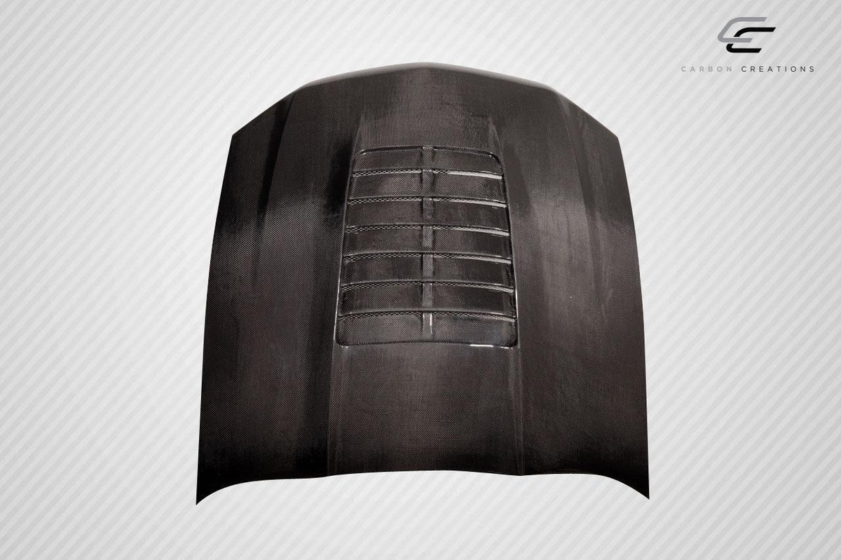 2010-2012 Ford Mustang GT500 V2 Hood - 1 piece, Carbon Fiber - view 8