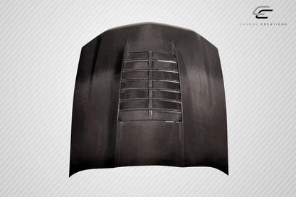 2010-2012 Ford Mustang GT500 V2 Hood - 1 piece, Carbon Fiber - view 8