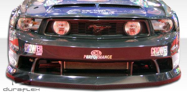 2010-2012 Ford Mustang Circuit Front Bumper Cover, Fiberglass - view 2