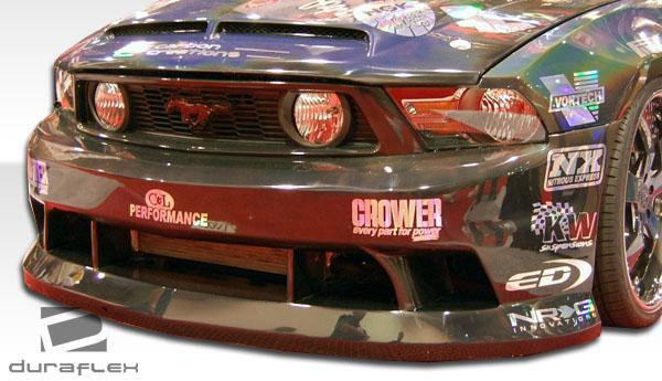 2010-2012 Ford Mustang Circuit Front Bumper Cover, Fiberglass - view 3