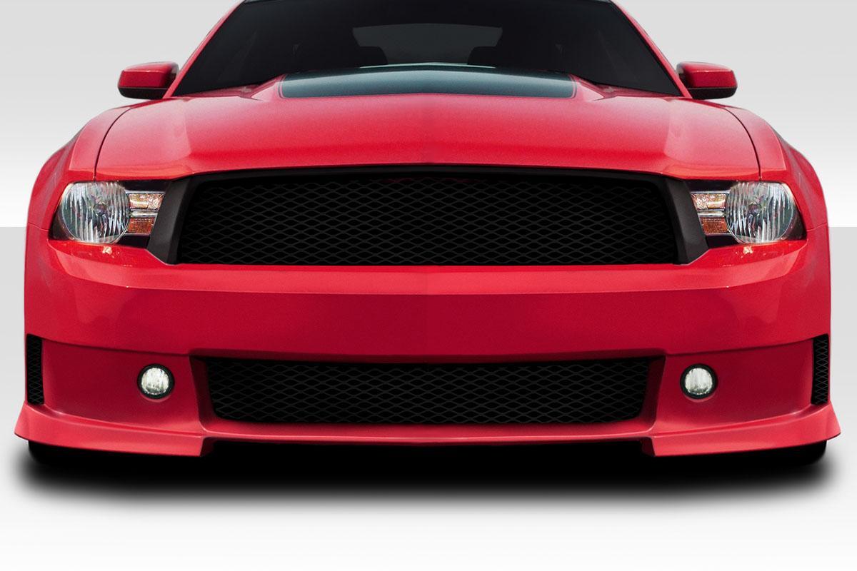 2010-2012 Ford Mustang CVX Front Bumper Cover, Fiberglass - view 1