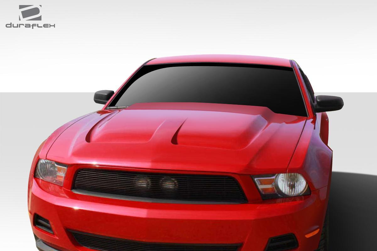 2010-2012 Ford Mustang CVX Version 4 Hood, Fiberglass - view 2