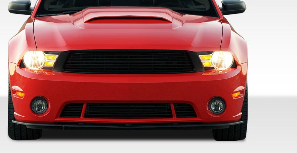 2010-2012 Ford Mustang R-Spec Front Bumper Cover, Fiberglass - view 1