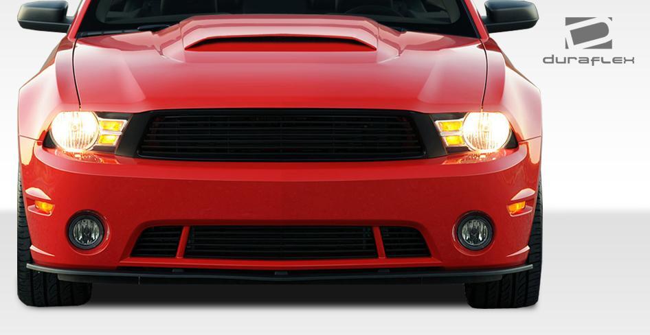 2010-2012 Ford Mustang R-Spec Front Bumper Cover, Fiberglass - view 2