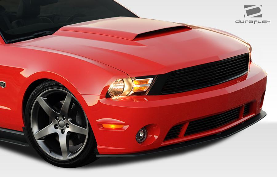 2010-2012 Ford Mustang R-Spec Front Bumper Cover, Fiberglass - view 3