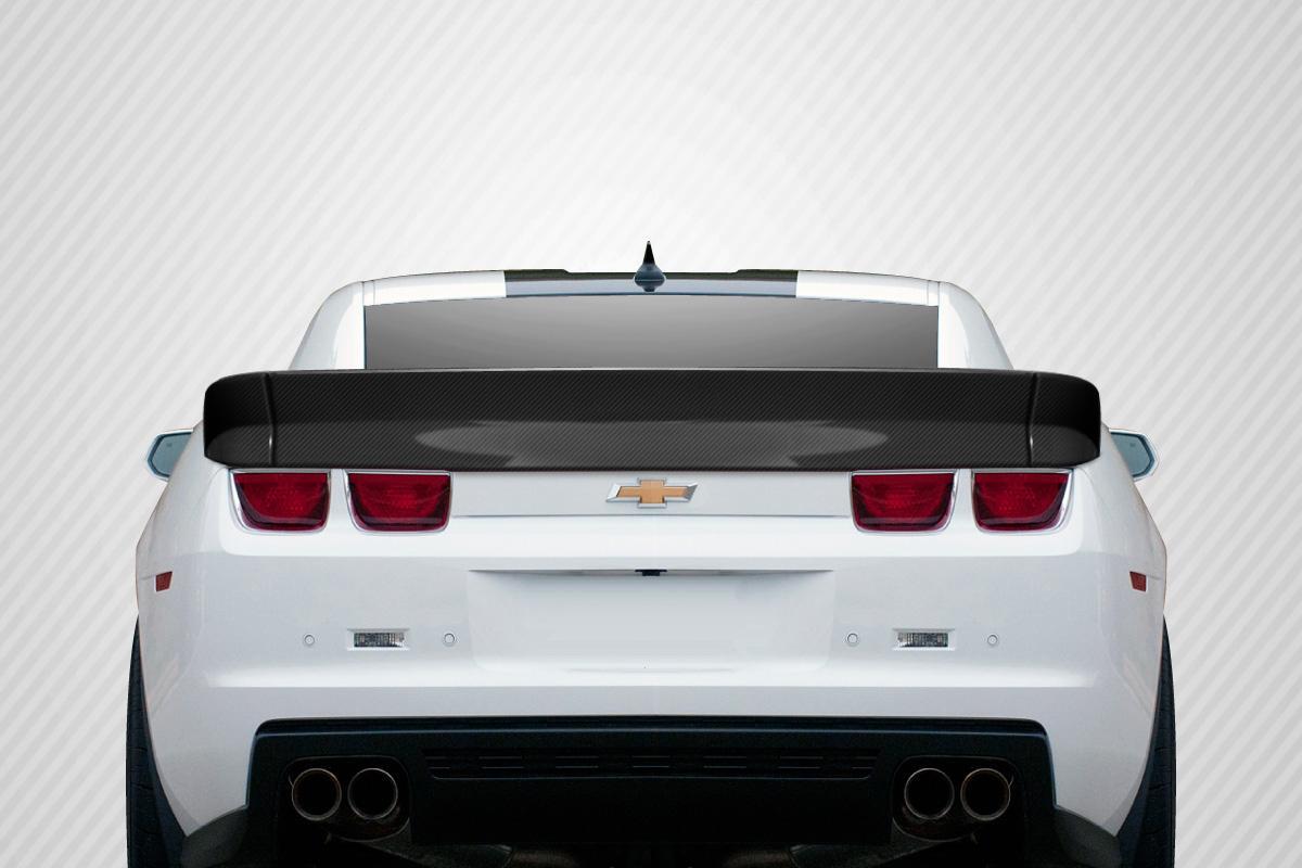 2010-2013 Chevrolet Camaro GM-X Wing Trunk Lid Spoiler, Carbon Fiber - view 1